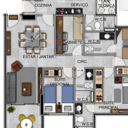 Buy this 3 bed apartment on Rua Aureliano Teixeira de Vasconcelos 175 in Jatiúca, Maceió - AL
