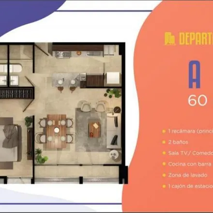 Buy this 2 bed apartment on Ciclovia Avenida Laureles in Belenes Norte, 45149 Zapopan