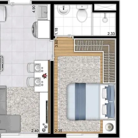 Buy this 1 bed apartment on Rua Manuel Alves de Siqueira in Cidade Ademar, São Paulo - SP