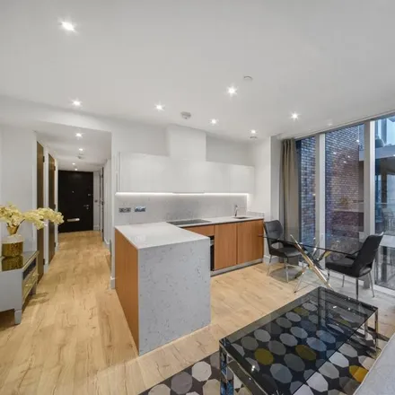 Rent this studio apartment on Neroli House in Canter Way, London