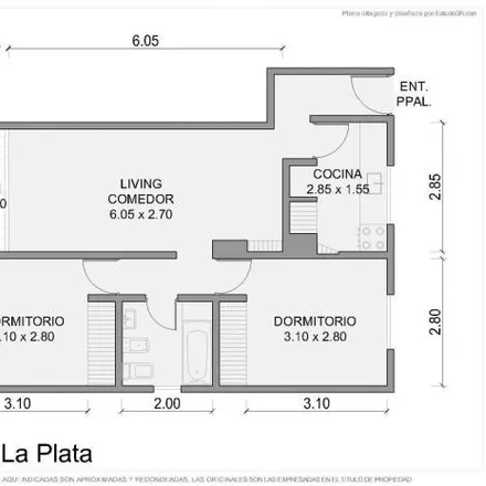 Buy this 2 bed apartment on Calle 12 571 in Partido de La Plata, 1900 La Plata