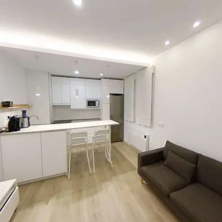 Rent this 2 bed apartment on Madrid in Blonde Concept, Calle de Hortaleza