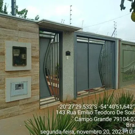 Rent this 3 bed house on Rua Emília Teodora de Souza in Nova Campo Grande, Campo Grande - MS