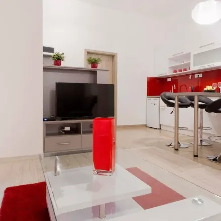 Rent this 2 bed apartment on L+R Élelmiszer in 1082 Budapest, Baross utca 45.