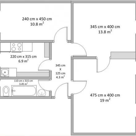 Rent this 4 bed apartment on Route de Reuchenette / Reuchenettestrasse 35 in 2502 Biel/Bienne, Switzerland