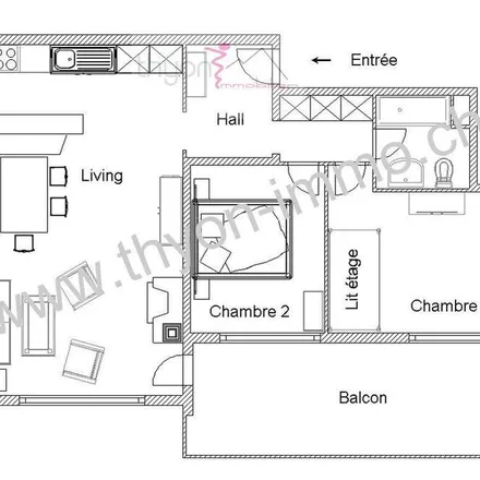 Image 9 - Route de Thyon, 2305 Vex, Switzerland - Apartment for rent