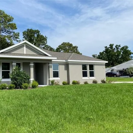 Buy this 4 bed house on 1105 North Hambletonian Drive in Lecanto, Citrus County