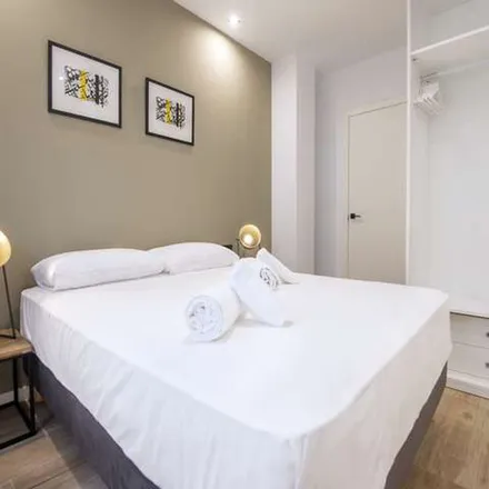 Rent this 1 bed apartment on Plaça de Joan de Vila-rasa in 46001 Valencia, Spain