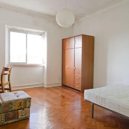 Rent this 5 bed room on Rua Maria Amália Vaz de Carvalho 16 in 1700-350 Lisbon, Portugal
