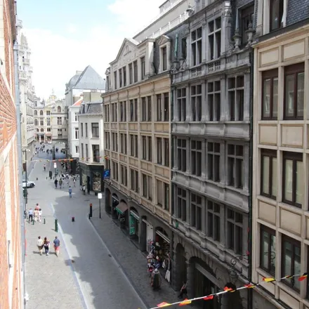 Rent this 2 bed apartment on Rue du Lombard - Lombardstraat 28 in 1000 Brussels, Belgium