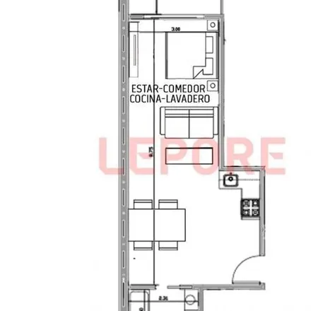 Buy this studio apartment on Avenida Vernet 31 in Parque Chacabuco, 1250 Buenos Aires