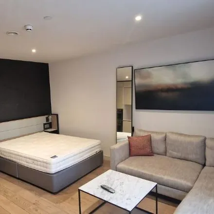 Rent this studio apartment on Citysuites Manchester in 16 Chapel Street, Salford