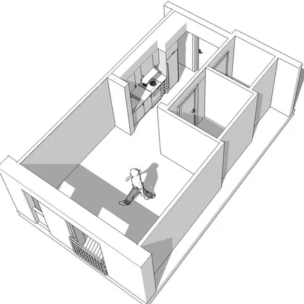 Rent this 1 bed apartment on Chalmers University of Technology in Älghagsgatan, 413 16 Gothenburg