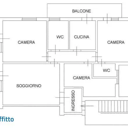 Rent this 4 bed apartment on Viale Desiderato Pietri in 00112 Rome RM, Italy