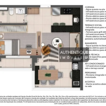 Buy this 1 bed apartment on Avenida Ibirapuera 2064 in Indianópolis, São Paulo - SP