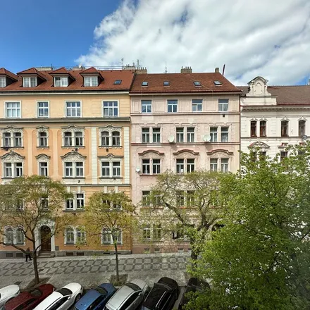 Rent this 1 bed apartment on Šmilovského 1268/9 in 120 00 Prague, Czechia