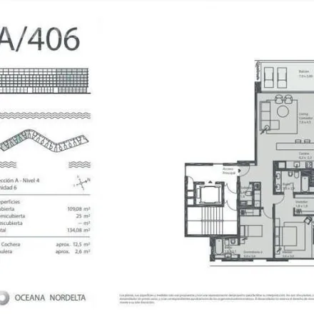 Buy this 2 bed apartment on Avenida del Golf in Partido de Tigre, 1617 Nordelta