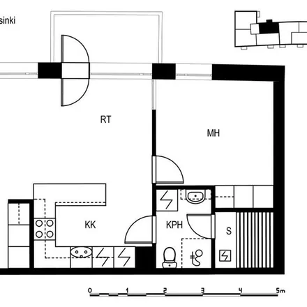 Rent this 2 bed apartment on Kallvikintie 61 in 00980 Helsinki, Finland