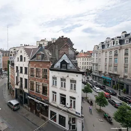 Image 6 - Rue du Marché au Charbon - Kolenmarkt 100, 1000 Brussels, Belgium - Apartment for rent