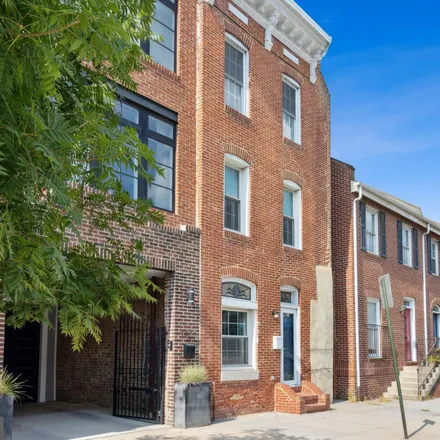 Rent this 3 bed townhouse on 1906 Aliceanna Street in Baltimore, MD 21231