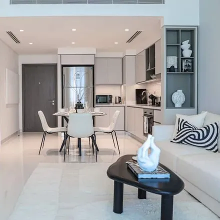 Rent this 2 bed apartment on Emaar Beachfront in Dubai, United Arab Emirates