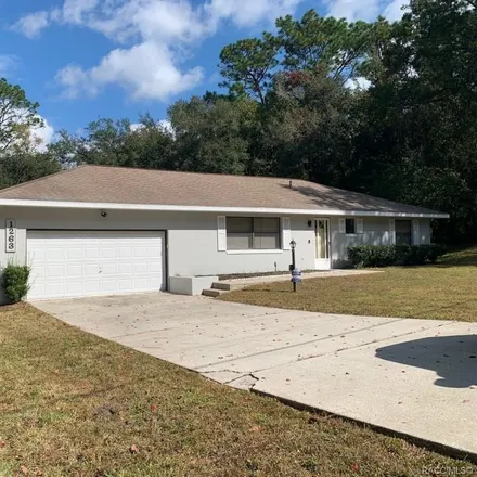 Buy this 2 bed house on 1255 East Getty Lane in Citrus County, FL 34442