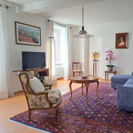 Rent this 2 bed apartment on Via Canderlagh 2 in 6978 Lugano, Switzerland