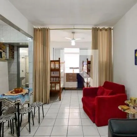 Rent this 1 bed apartment on Rua Gago Coutinho in Aviação, Praia Grande - SP