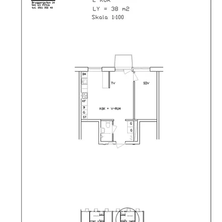 Rent this 2 bed apartment on Lillbrogatan in 941 33 Piteå, Sweden