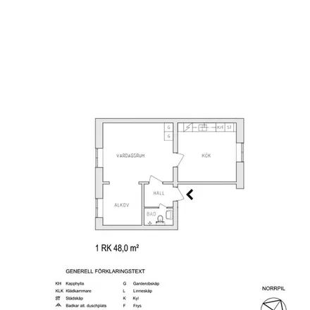 Rent this 1 bed apartment on De Lavalgatan in 802 55 Gävle, Sweden