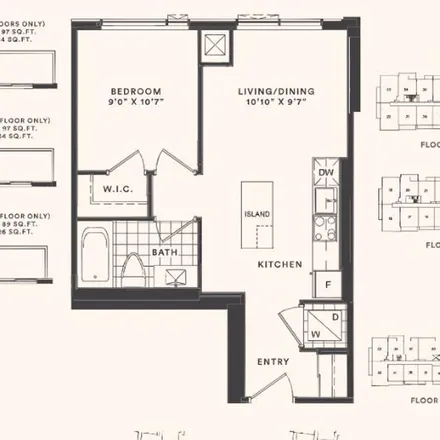 Rent this 1 bed apartment on Bathurst Street / Beverley Glen Boulevard in Bathurst Street, Vaughan