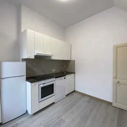Rent this 1 bed apartment on Willemsstraat 7-9 in 3000 Leuven, Belgium