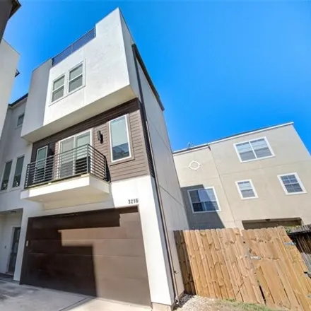 Rent this 3 bed townhouse on 2169 Stuart Street in Houston, TX 77004