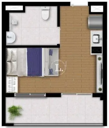 Buy this 1 bed apartment on Edifício Tori in Rua Aimberê 448, Perdizes