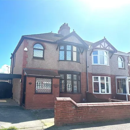 Rent this 3 bed house on Clifton Park Road in Rhyl, LL18 4AH