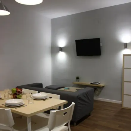 Rent this 9 bed apartment on Teatro Valle-Inclán in Plaza de Lavapiés, 28012 Madrid