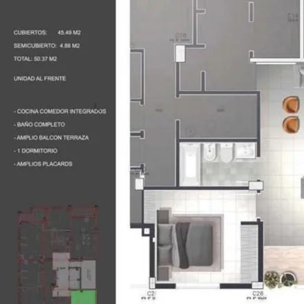 Buy this 1 bed apartment on Calle 146 753 in Barrio 12 de Octubre, B1880 DOP Berazategui