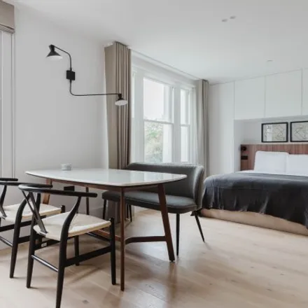 Rent this studio apartment on Embassy of Georgia in 4 Russell Gardens, London