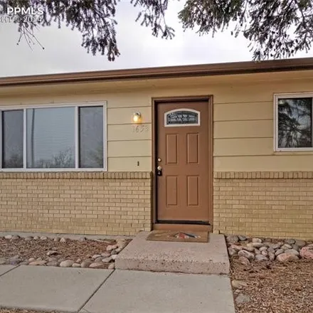 Buy this 3 bed house on 1653 Carmel Drive in Colorado Springs, CO 80910