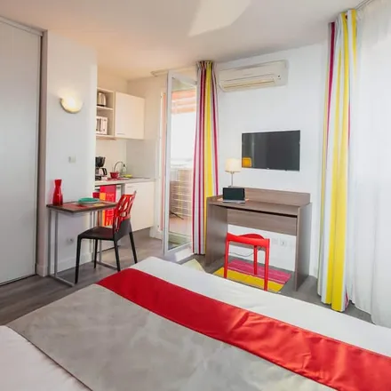 Rent this studio apartment on Perpignan in Pyrénées-Orientales, France