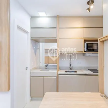 Rent this 1 bed apartment on Rua Bárbara Cvintal 84 in Mossunguê, Curitiba - PR