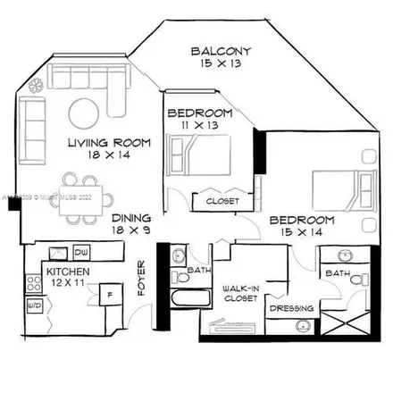 Image 8 - 555 Northeast 34th Street, Buena Vista, Miami, FL 33137, USA - Apartment for rent