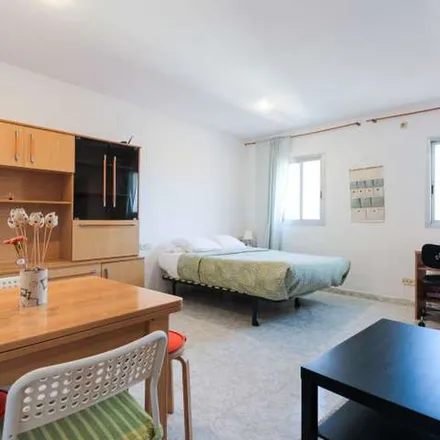 Rent this 1 bed apartment on Hotel Denit in Carrer d'Estruc, 08001 Barcelona