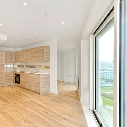 Rent this studio apartment on Hampton Apartments in Duke of Wellington Avenue, London