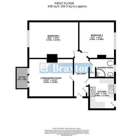 Image 9 - 25-30 Ellington Road, Taplow, SL6 0BA, United Kingdom - Apartment for rent