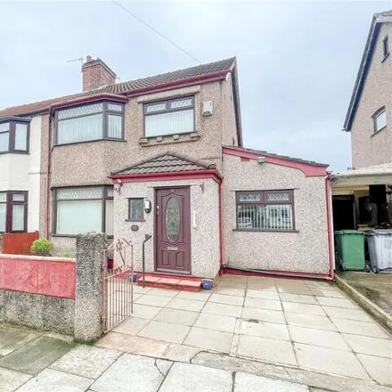 Buy this 3 bed duplex on Tilstock Avenue in New Ferry, CH62 1EL