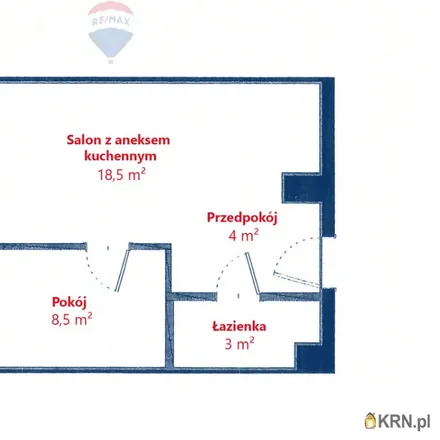 Buy this 2 bed apartment on Adama Mickiewicza 24 in 96-300 Żyrardów, Poland