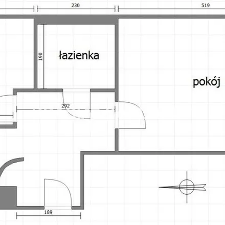 Rent this 2 bed apartment on Walerego Eljasza-Radzikowskiego 65J in 31-315 Krakow, Poland
