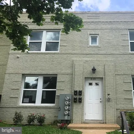 Rent this 2 bed apartment on 849 19th Street Northeast in Washington, DC 20002