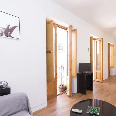 Rent this 1 bed apartment on Madrid in Mercado Tirso de Molina, Calle de Doña Urraca